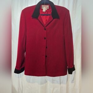Oleg Cassini 70s Vintage Wool Dry-Cleaned Suit Jacket